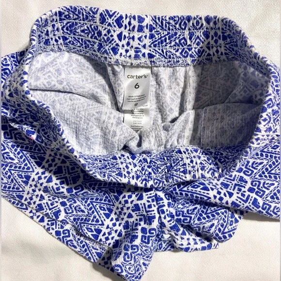 Kids Girl Shorts & Skort Skirt, Size Small 6 Bundle Lot Set of 5 Pairs - Picture 4 of 12